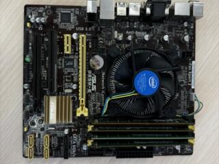 Комплект B85M-E + I5-4490 + 16Gb DDR 3