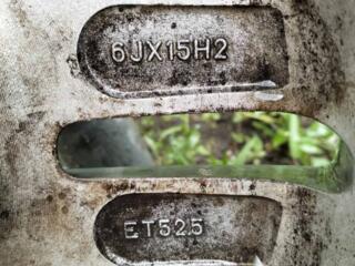 Комплект американских дисков Ford Focus I-II на 15 с зимними шинами