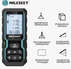 НОВЫЙ! Лазерный дальномер, рулетка Mileseey S6