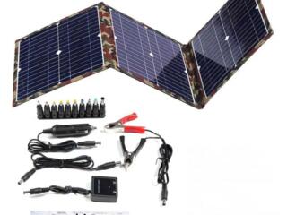 Солнечная батарея TOP-SOLAR-20W-100W= 12V= 5A-2USB 5V-влагозащищенная!!