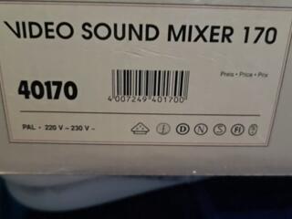 Video sound mixer hama 170