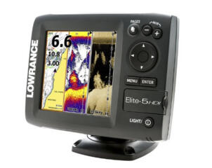 Эхолот Lowrance Elite 5 HDI +Карта новая. + АКБ. Квок на сома