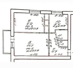 Продажа 2-комнатной квартиры на Кировском, Тирасполь