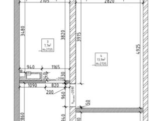 Продам квартиру 32.5 кв. м., 17/21, новый дом жк Лузановский парк.