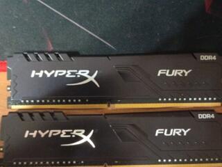 Оперативная память 4x2 2666mhz hyperx x fury ddr4