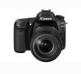 Сумка в подарок! Camera Canon EOS 80D & Lens EF-S 18-135 IS nano USM