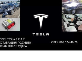 Tesla model S X Y 3 реставрация аирбагов