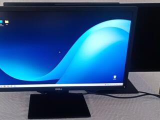 24" Dell E2416H, FullHD 1920x1080. VGA + DisplayPort. LED