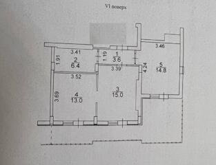 В продаже двухкомнатная квартира. Общая площадь 61,8 м2. Большая ...