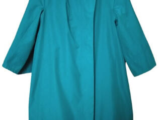 Стильное, элегантное, пальто, плащ, зеленое