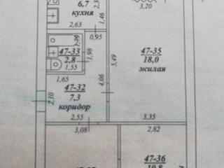 Продается 3 х комнатная квартира в Бендерах