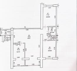 ТРЁХКОМНАТНАЯ 80 м² новострой автономка 3/6