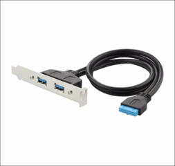 2-х портовая задняя планка USB 3.0 для системного корпуса компьютера