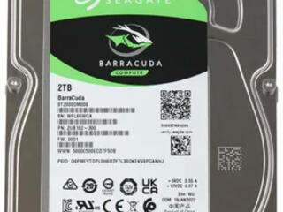 Жесткий диск Seagate Barracuda ST2000DM008, 2ТБ, HDD, SATA III, 3.5"