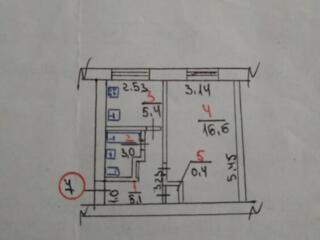 Продаю однокомнатную квартиру с. Полигон