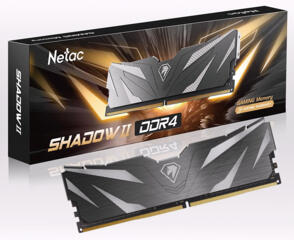 МАГАЗИН LUCKY BUY, ГАРАНТИЯ DDR4 Netac Shadow II 3200 MHZ 16 и 32GB