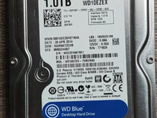 Продам HDD 1 Tb Western Digital Caviar Blue SATA