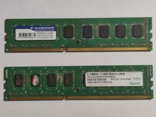 DDR3 - 2 GB - 2шт 100 рублей ед.