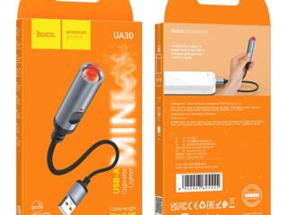 Прикуриватель-электро зажигалка Hoco UA30 USB-А Cigarette Lighter.