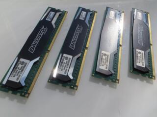 Продам комплект памяти DDR3 на 32GB (4*8GB) Crucial (Ballistix Sport)