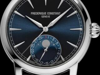 Frederique Constant Slimline Moonphase Automatic Часы Ceas RRP 3895 €