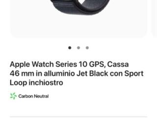 Apple Watch Series 10 Jet Black 46 mm