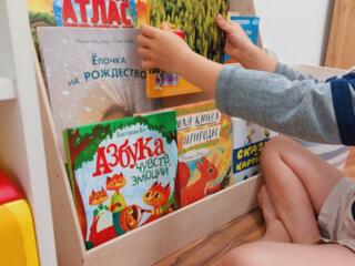 Детская полка для книг
