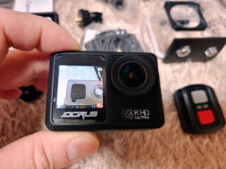 Camera Jocirus V38 4k 60fps 24mp Wifi, dual sensor display