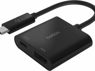 Оригинальный Belkin USBC - HDMI + порт зарядки USB-C