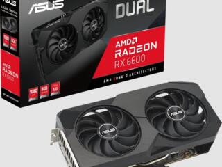 ASUS Dual Radeon™ RX 6600 8GB GDDR6 Лучше RTX 3060 (НОВАЯ!!! )