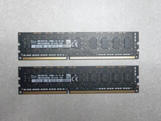 Продам оперативную память для компьютера 2 x 8Gb Hynix DDR3 1866 ЕСС