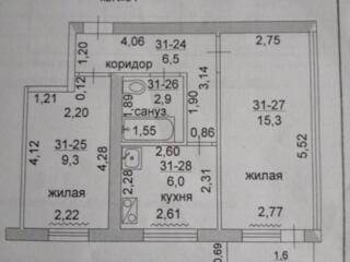 Продается 2 ком квартира