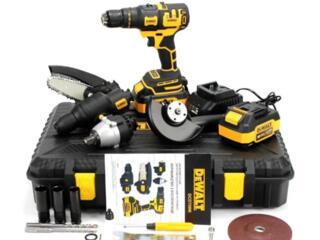 Набор 5в1 шуруповерт DeWalt (36V, 6AH)(КОПИЯ)СОВЕТСКАЯ 1 А 6 БУТ