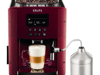 Espressor automat krups essential ea816570, 1.7l, 1450W, 15 bar, rosu-