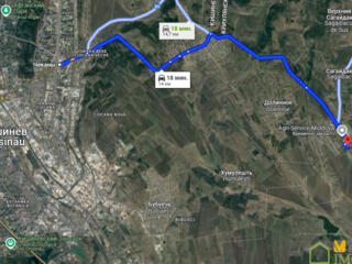 Vând teren – 10 ari în zonă liniștită, la 14 km de Chișinău