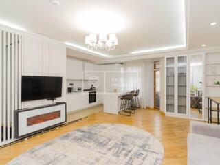 Vă propunem spre chirie apartament cu 2 odăi şi living, amplasat în ..