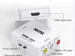 Новые, Конвертеры разные HDMI, VGA, AV