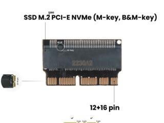 Адаптер-переходник SSD M. 2 для Mac