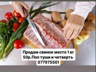 Продам свиное мясо 55 р