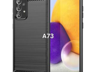 Samsung Galaxy A73 и A54 карбоновый чехол