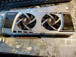 Продам видеокарту Palit GeForce GTX 570 Sonic Platinum 1280 МБ GDDR5