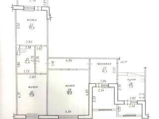 Продам трехкомнатную квартиру р-н Тридцатый