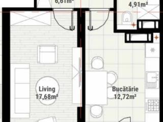 Spre vânzare apartament în complexul Colina Verde Residence, ...