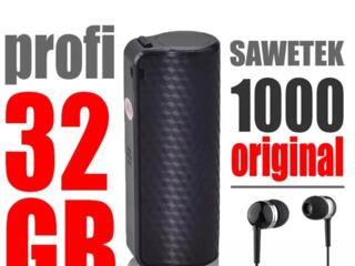 SAVETEK 1000 диктофон 32 гб наушники микрофон кабель зарядки usb