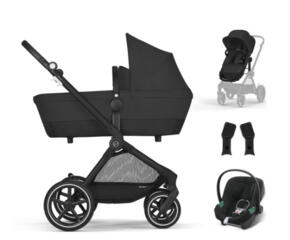 Carucior 3 in 1 pentru bebelusi Cybex Gold EOS LUX cu scoica Aton B2 M