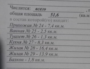 Продаётся 2х-комн. кв-ра наверху в Первомайске, 3 этаж 5-ти этажки