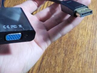 Переходник HDMI-VGA DP-VGA.. Конвертер.