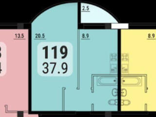 7656. Предлагаем к продаже 1-комнатную квартиру ...