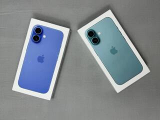 iPhone 16 256gb Aquamarine/Teal/Purple новый, любые проврки