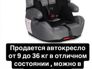 Детское автокресло 9-36 кг с системой isofix